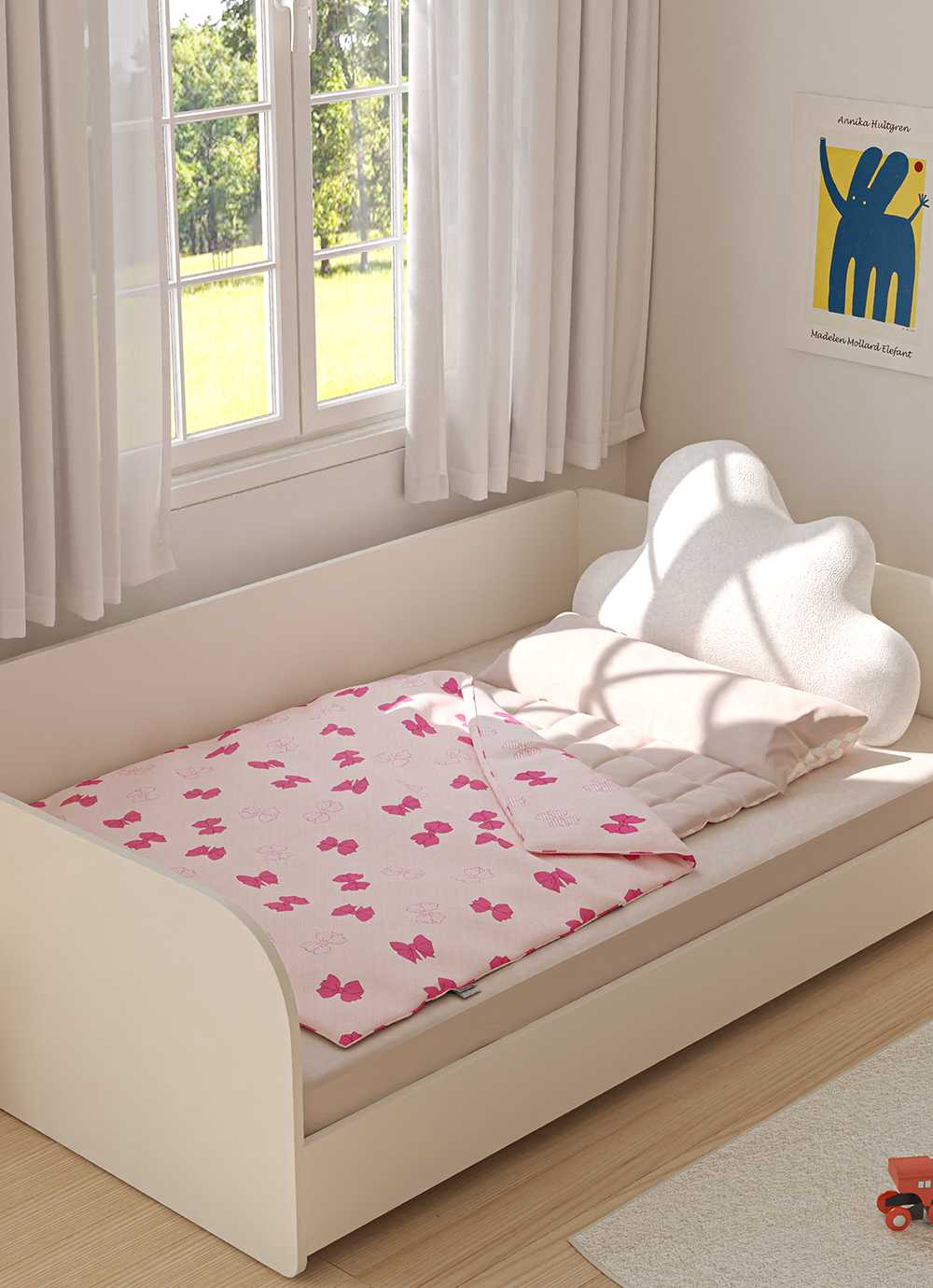 Aenji Allergy-care double-sided Nap Duvet & Pad Set