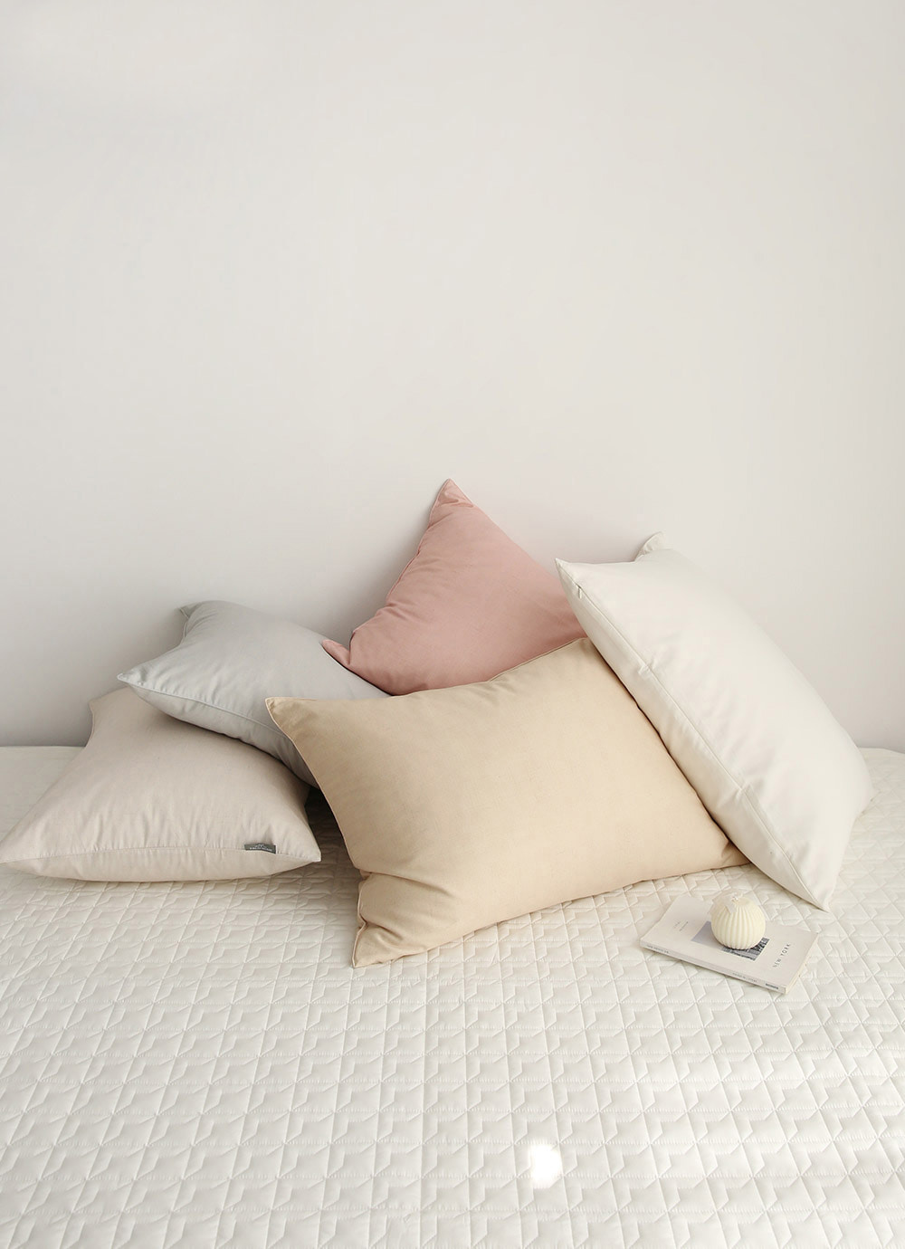 Vincent 100 Egyptian cotton Layered Pillow Cover 50x70 5colors