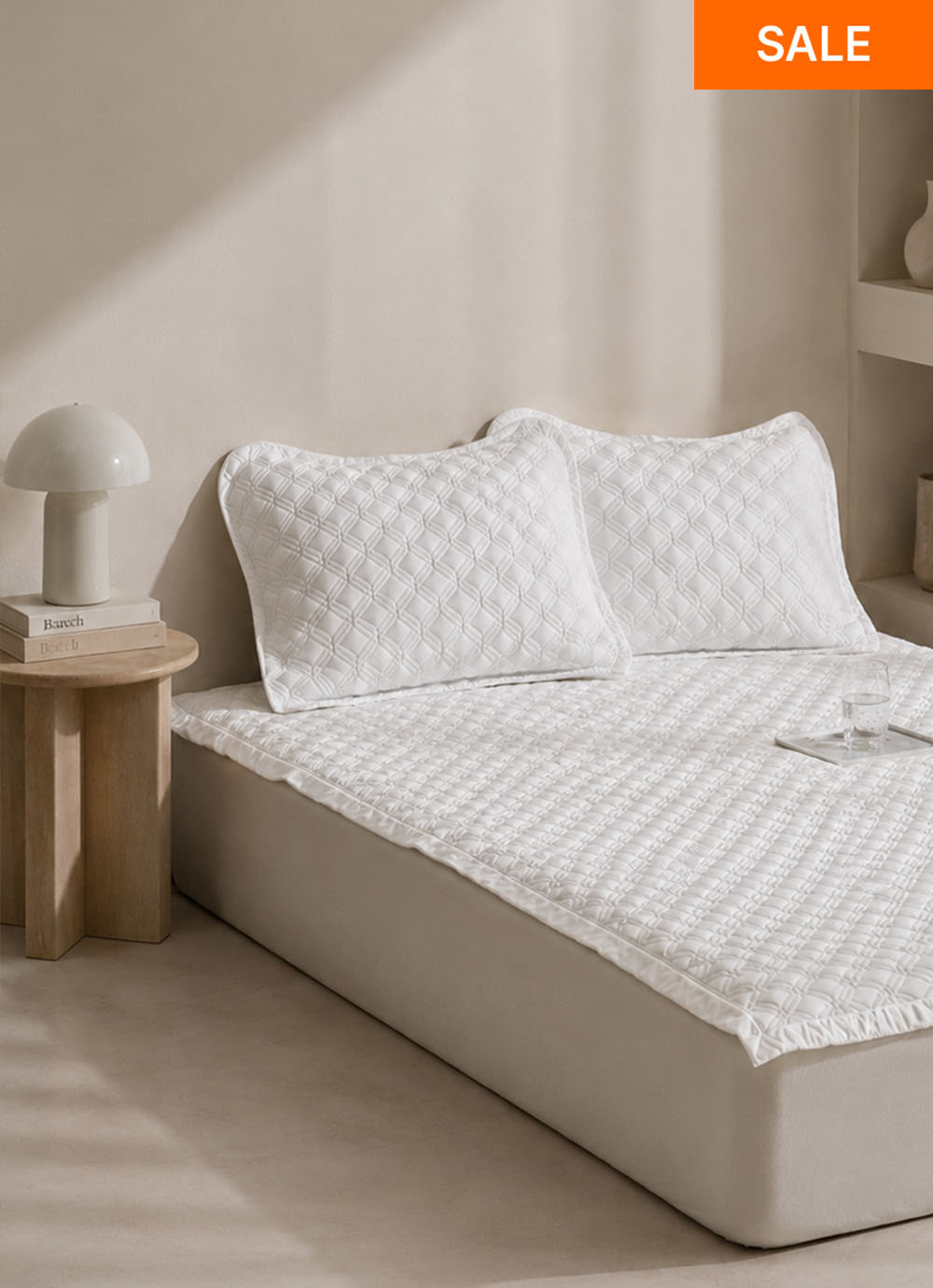 Frozen Duralon Triple-weave Cooling Fitted Bed Pad SS / Q / K
