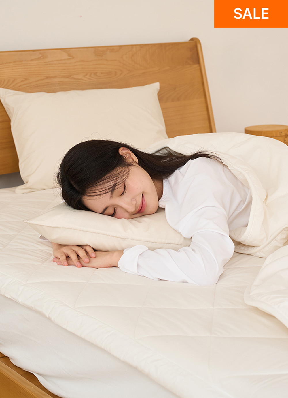 New Zealand Wool 100% 60-count High-density Pure Cotton Fitted Bed Pad SS / Q / K