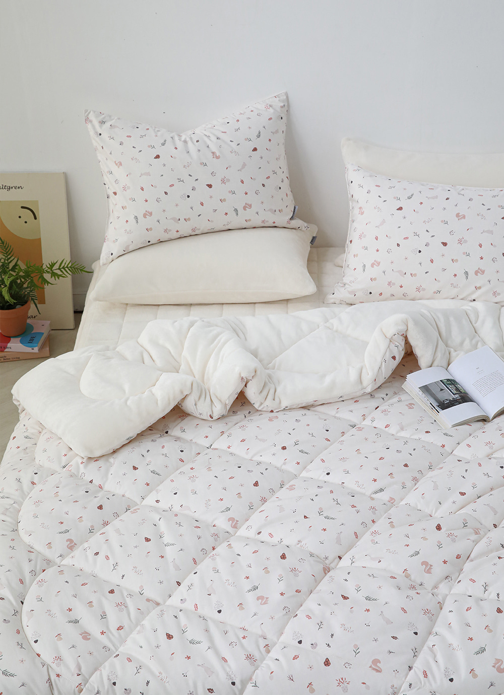 Petit Village Long-pile Microfibre double-sided Allergy-care Comforter SS / Q / K