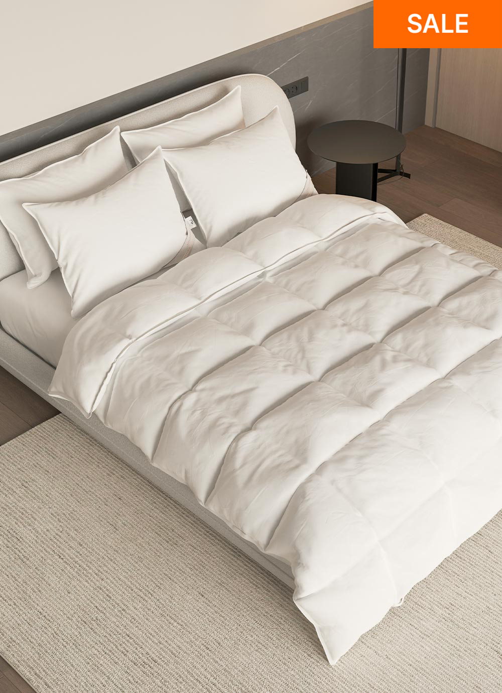 Polish standard Hotel-style Goose Down Duvet Insert All-season Cold-wave SS / Q / K