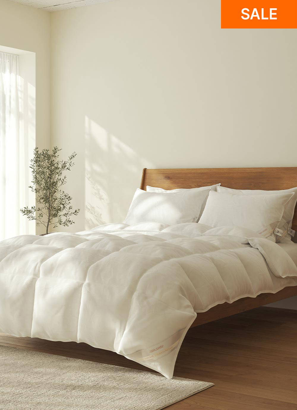 Polish basic Hotel-style Goose Down Duvet Insert All-season Cold-wave SS / Q / K