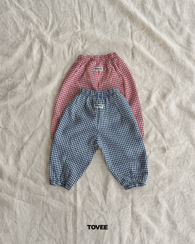 Pinic Pattern Pants Picnic Gingham Pants - TOVEE