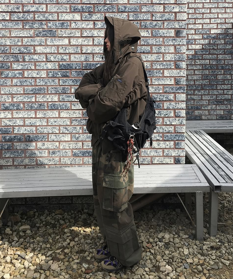 WASTED CARGO BAG CHARCOAL - SCHISM INDUCING