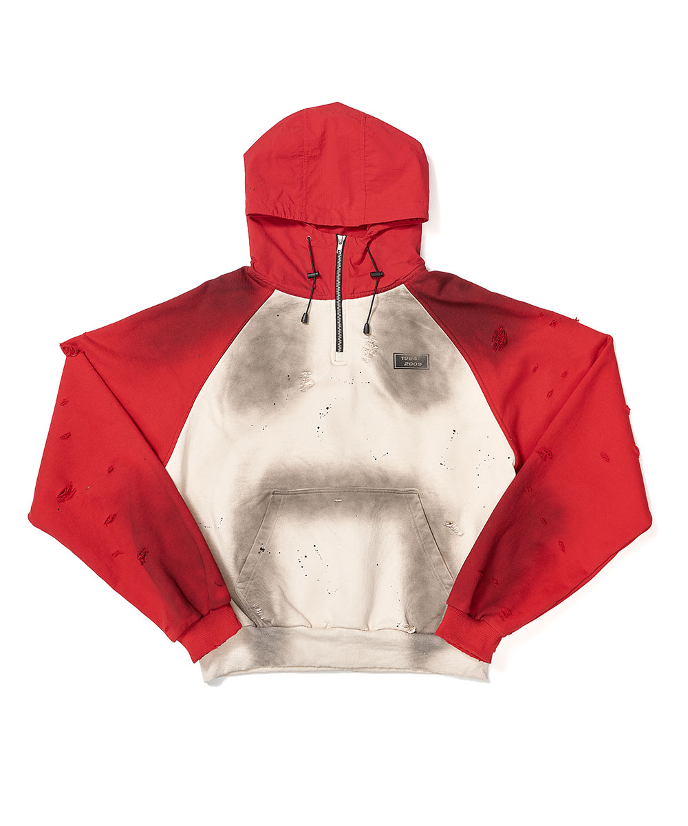 SCHISM INDUCING ■ NOEL ANORAK RED NOEL ANORAK RED - SCHISM INDUCING