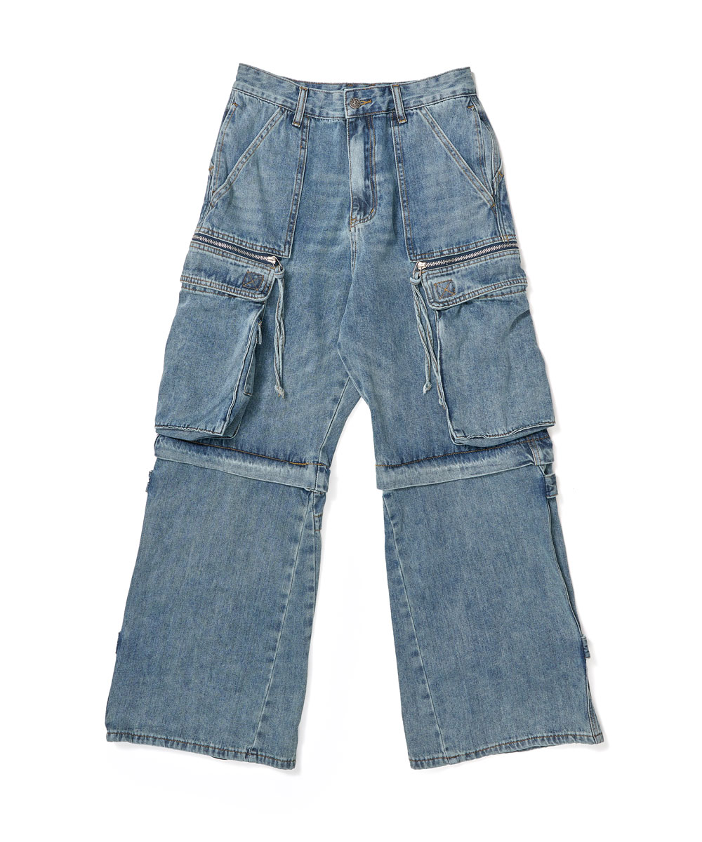 SCHISM INDUCING ■ TWELVE GOLD JEANS BOTTOMS - BOTTOMS - SCHISM INDUCING