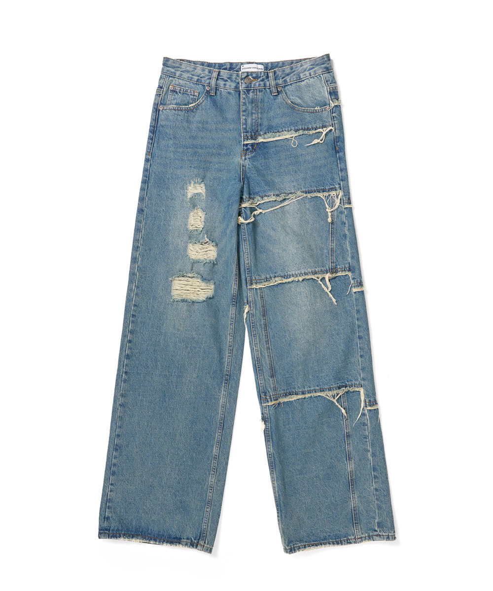 SCHISM INDUCING ■ TWELVE GOLD JEANS TWELVE GOLD JEANS BLUE - SCHISM INDUCING