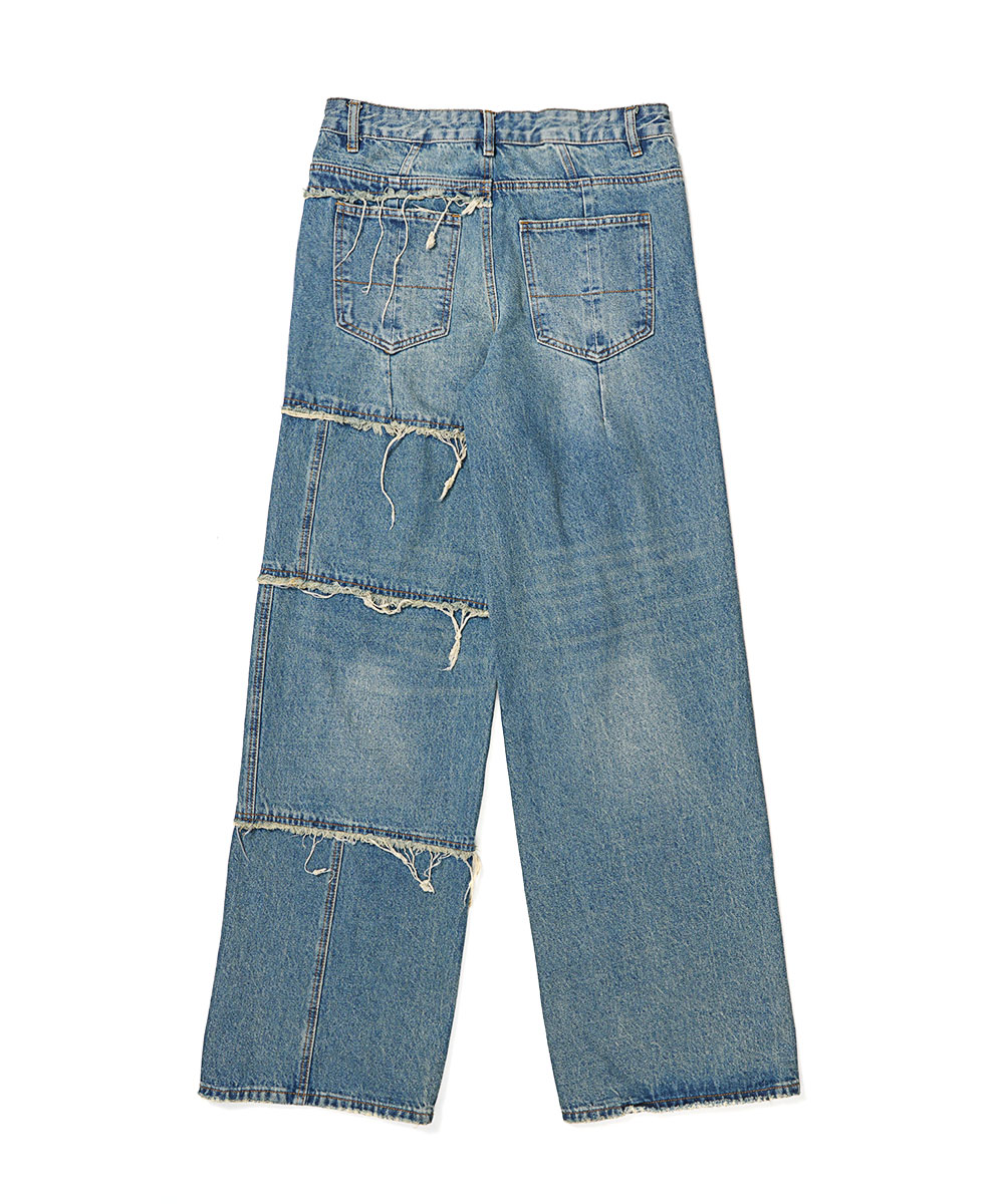 SCHISM INDUCING ■ TWELVE GOLD JEANS TWELVE GOLD JEANS BLUE - SCHISM INDUCING