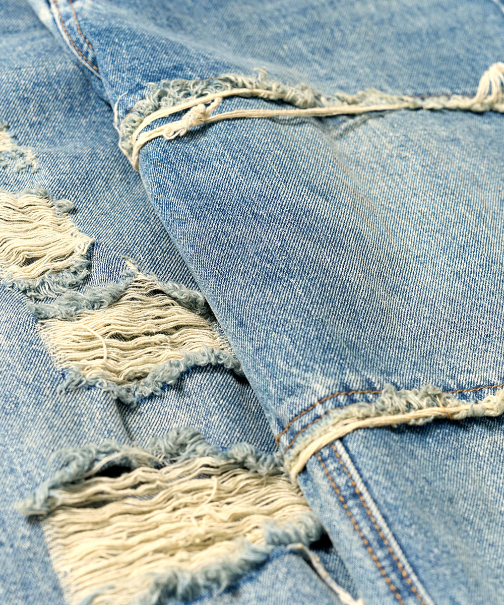 SCHISM INDUCING ■ TWELVE GOLD JEANS TWELVE GOLD JEANS BLUE - SCHISM INDUCING