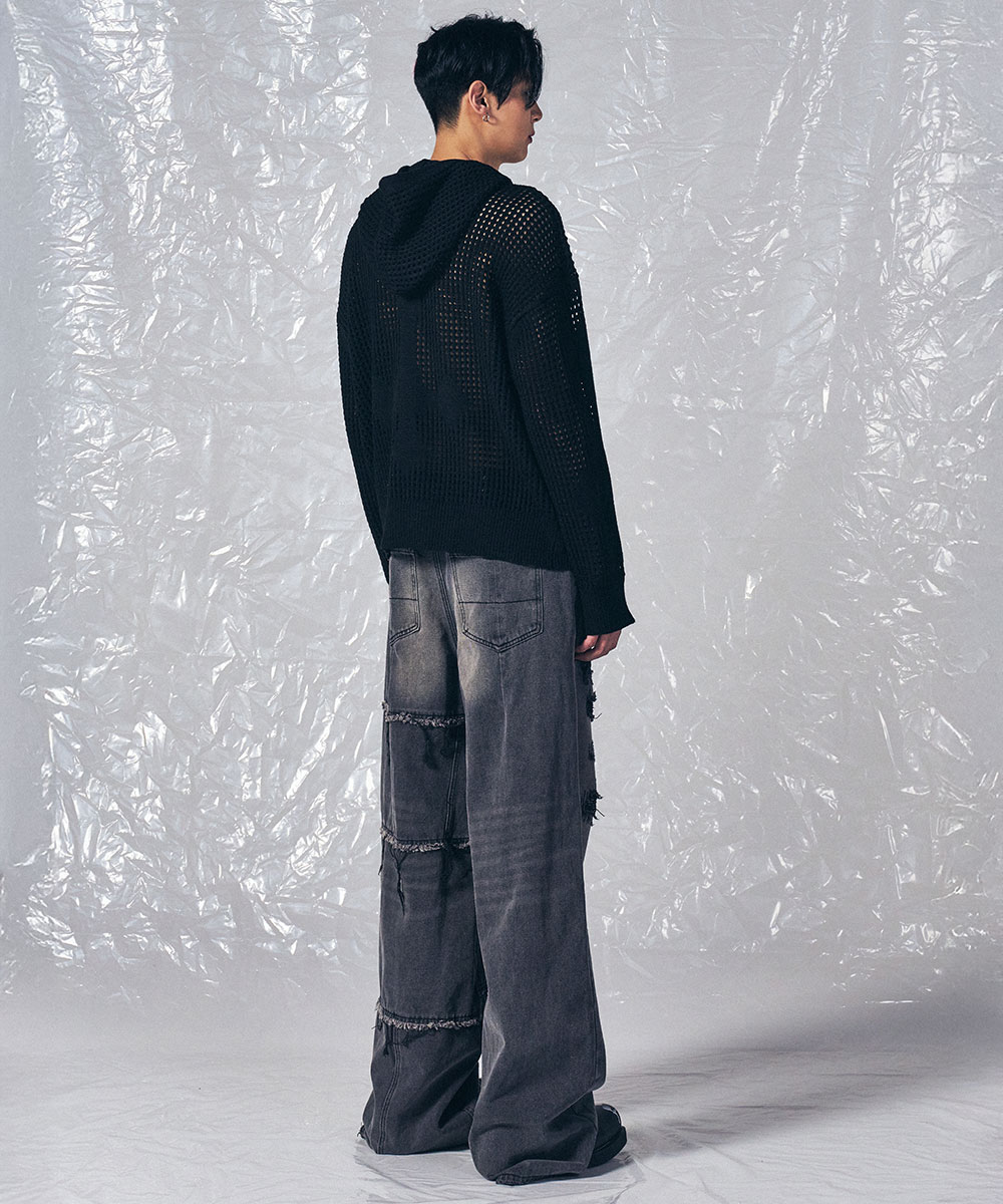 TWELVE GOLD JEANS GREY - SCHISM INDUCING