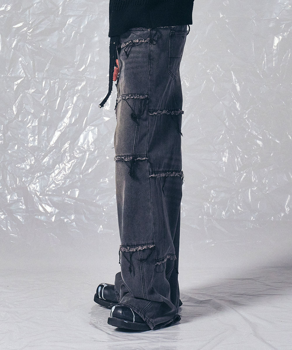 SCHISM INDUCING ■ TWELVE GOLD JEANS TWELVE GOLD JEANS BLUE - SCHISM INDUCING