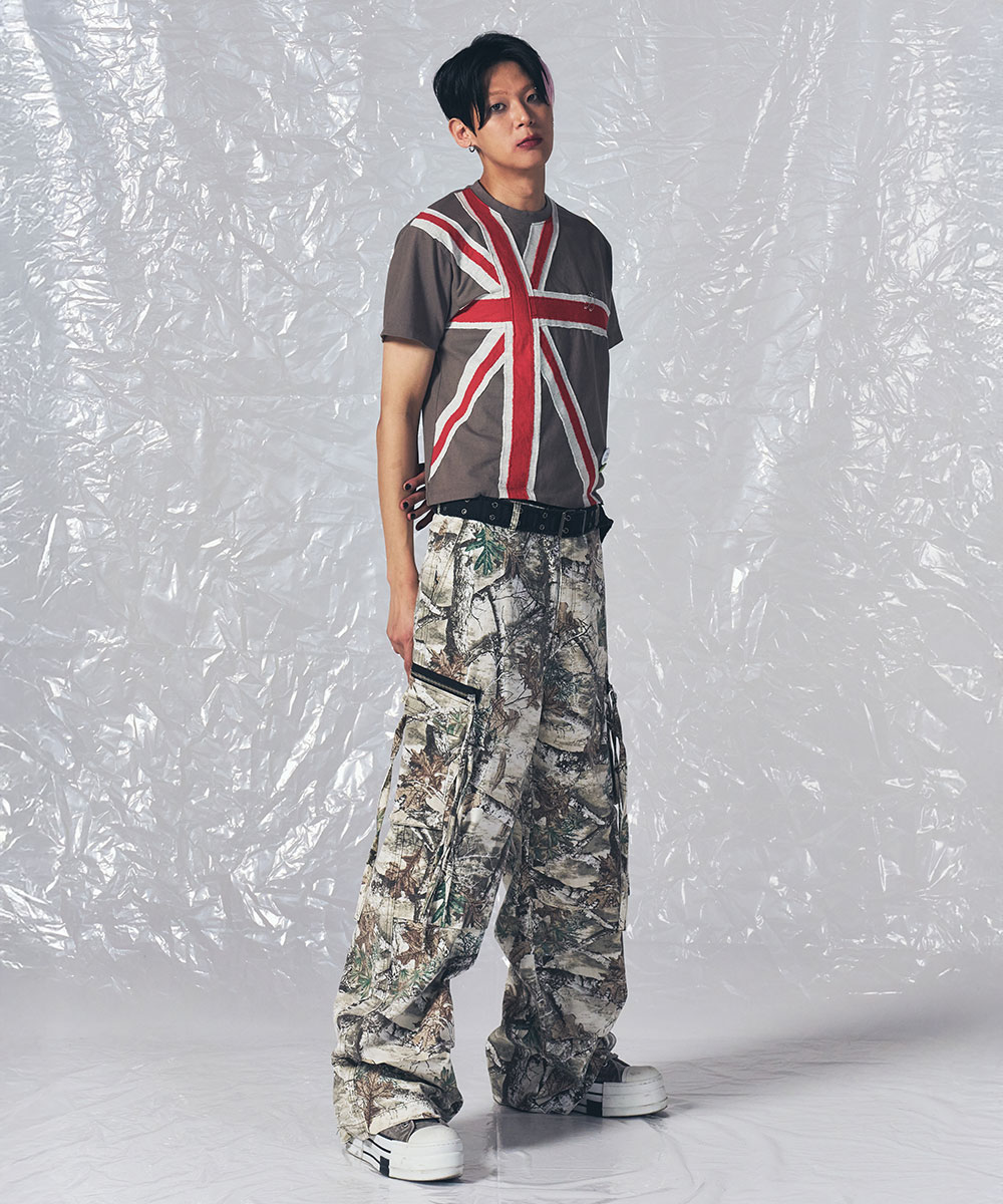[SCHISM INDUCING] REAL TREE CARGO PANTS /追跡付 REAL TREE CARGO PANTS BROWN - SCHISM INDUCING