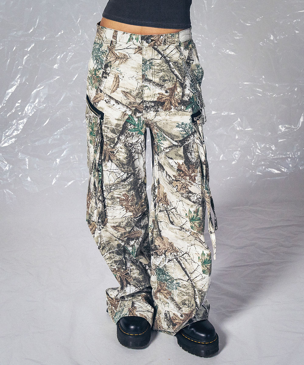 [SCHISM INDUCING] REAL TREE CARGO PANTS /追跡付 REAL TREE CARGO PANTS BROWN - SCHISM INDUCING