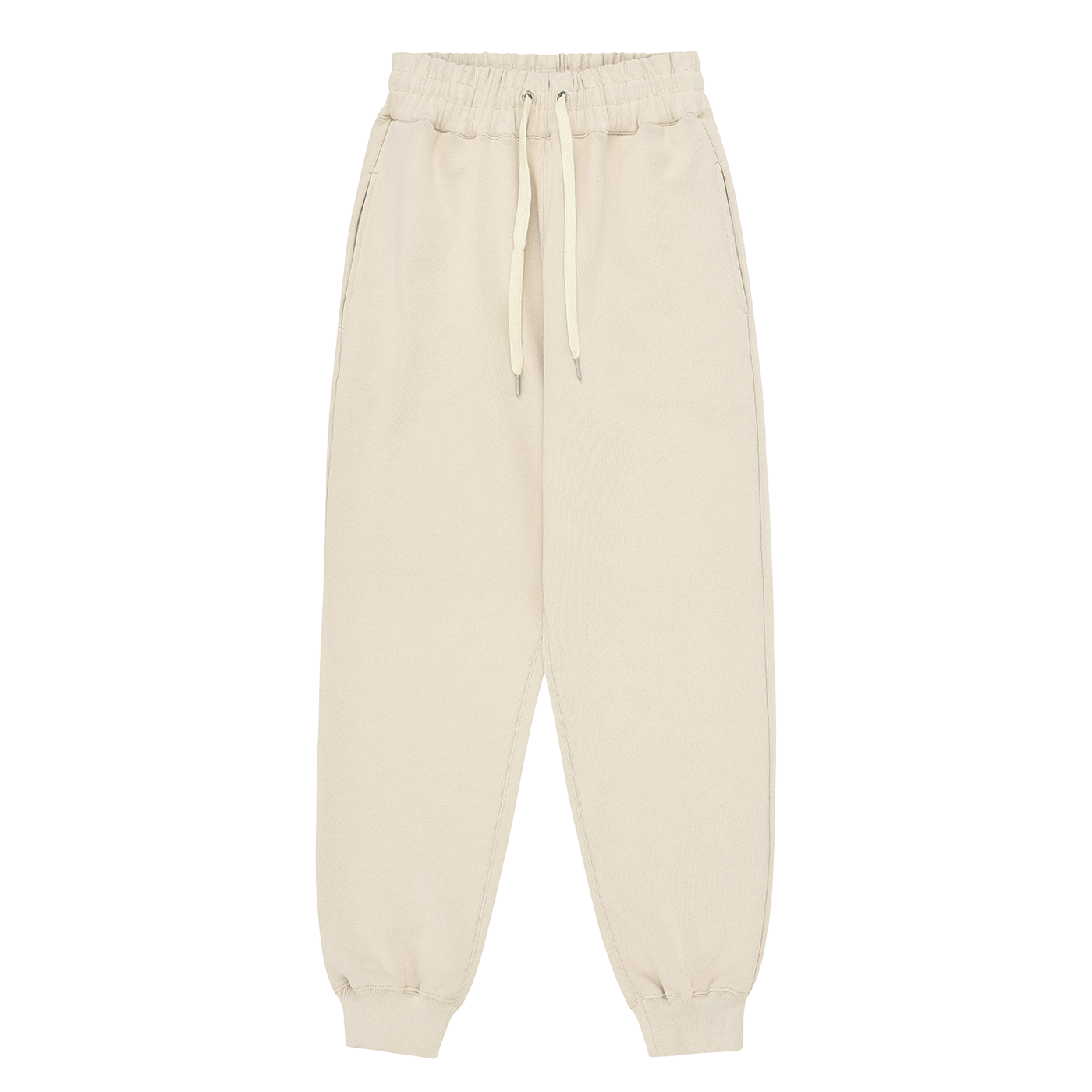 LOGO SWEAT PANTS(Beige) - Alleyesdown