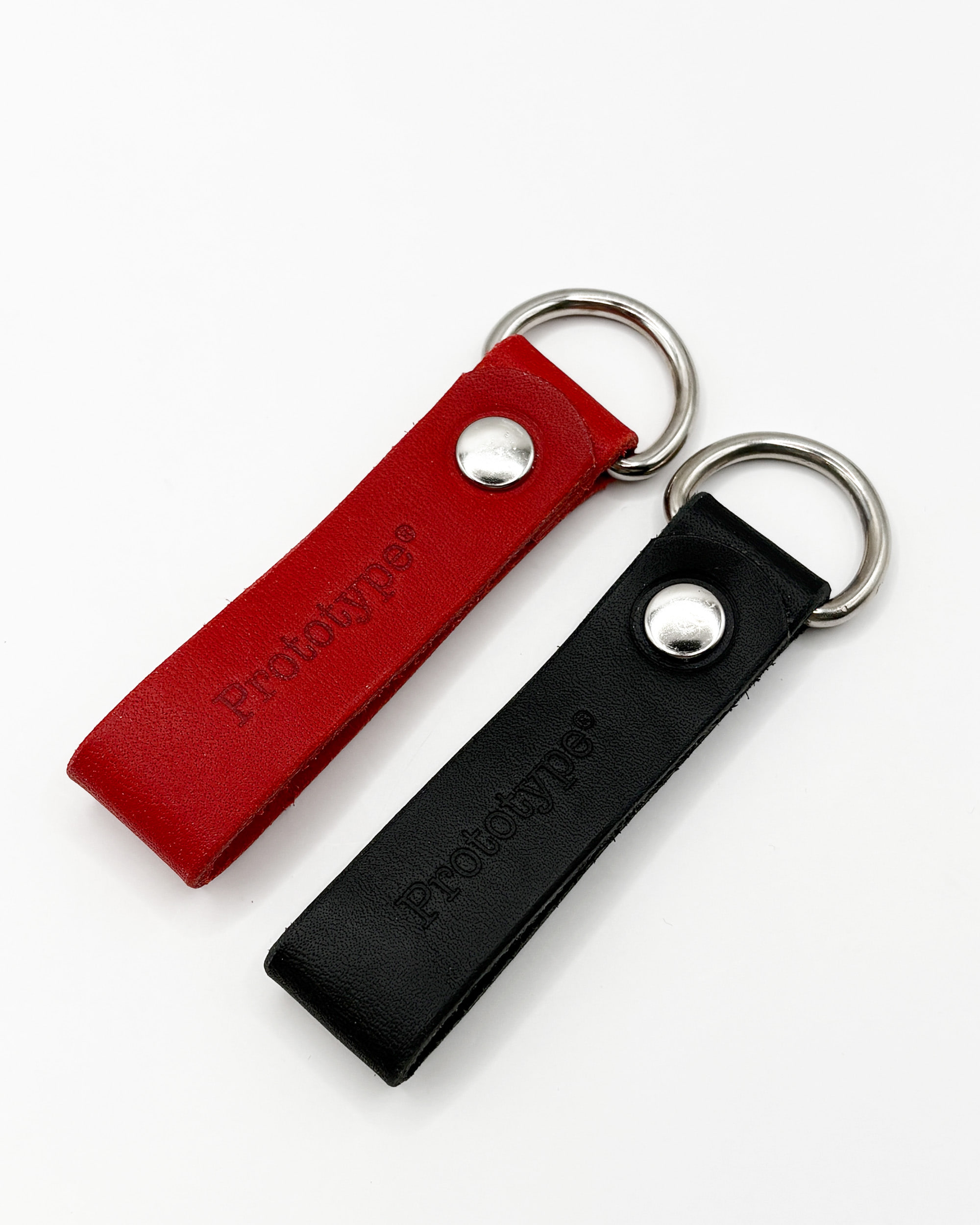 Half Loop Key Chain Loop Prototype® 3 Star Belt Loop Key Chain (Black) - THE LOVELESS