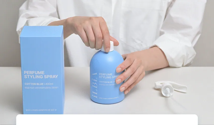 일비아 스타일링 섬유탈취제 코튼블루 400ml 상세 20