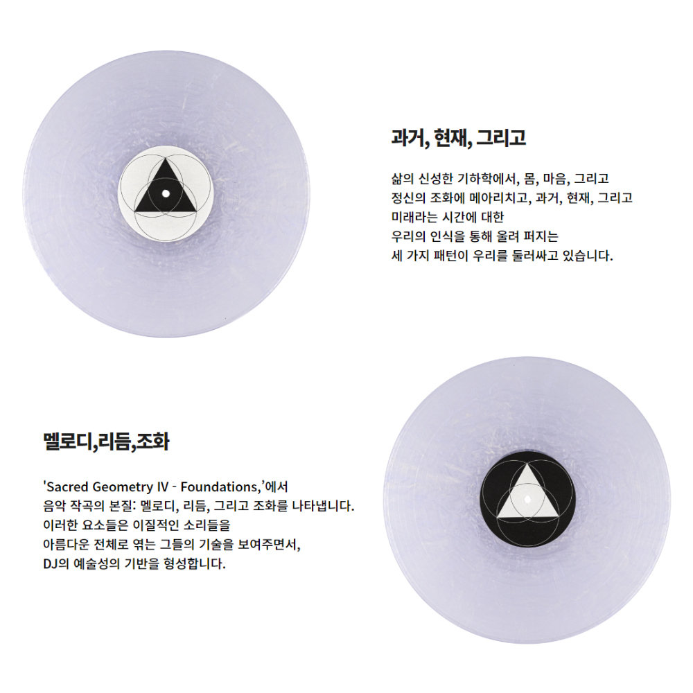 Serato Control Vinyl : Sacred Geometry IV – 'Foundations' Control