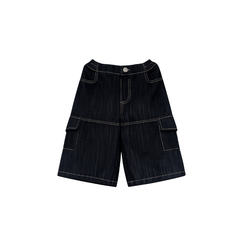 논페이드 5부 청PT - 아이를 위한 안전하고 편안한 청바지 제품 이미지