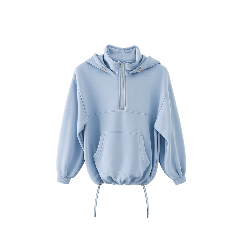 도버후드반집업 - 부드러운 소재와 자연스러운 무드의 아동복 이미지