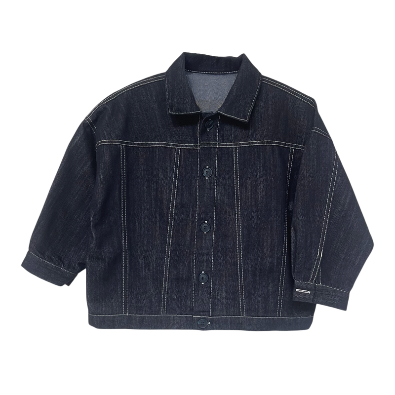 데일리 청자켓 - 키즈 데님 자켓 이미지