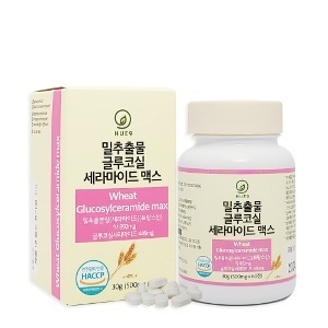 휴나인 프랑스산 밀추출물 글루코실 세라마이드 콜라겐 60정 (2개월분)