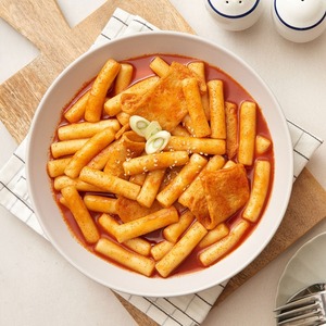 [떠뽀퀸] 국물 밀떡볶이 2인용 (캠핑용,즉석조리,밀키트)