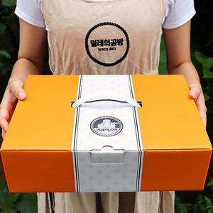 [기프트세트] 1+1 밀레의공방 페스츄리 약과 오리지널+감귤맛 500g (총 1kg)