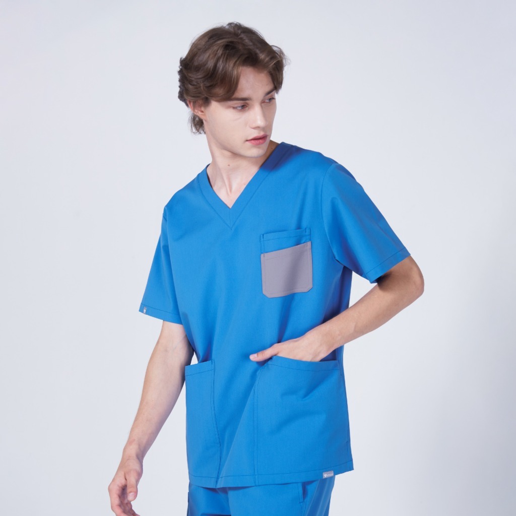 ATVLO BASIC Caden / Four-Pocket Scrubs Top