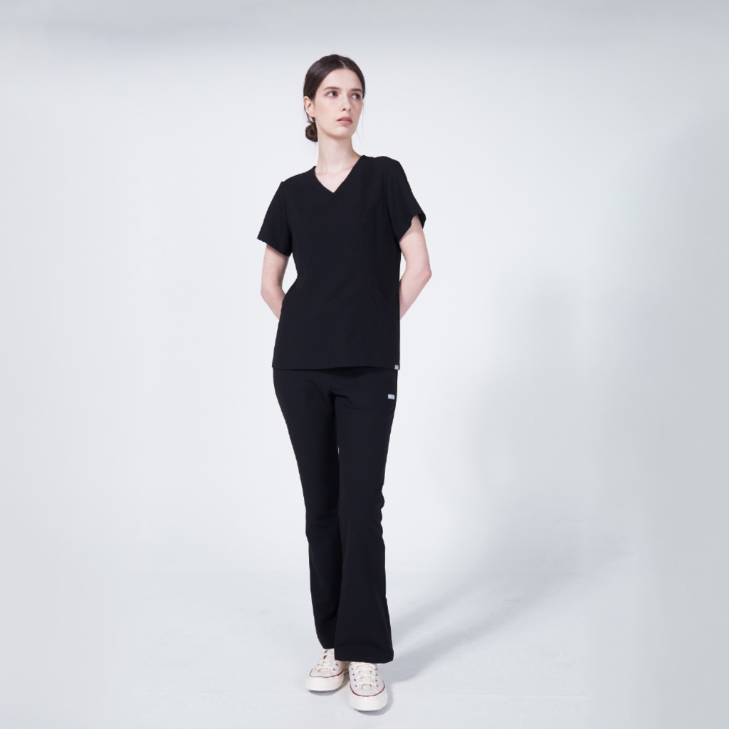 ATVLO BASIC Liane / Tapered Fit Scrub Pants