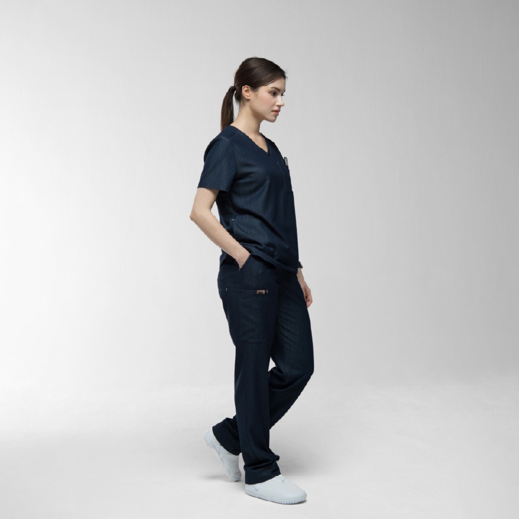 ATVLO PRIMO™ Lucy / Denim Scrub Pants