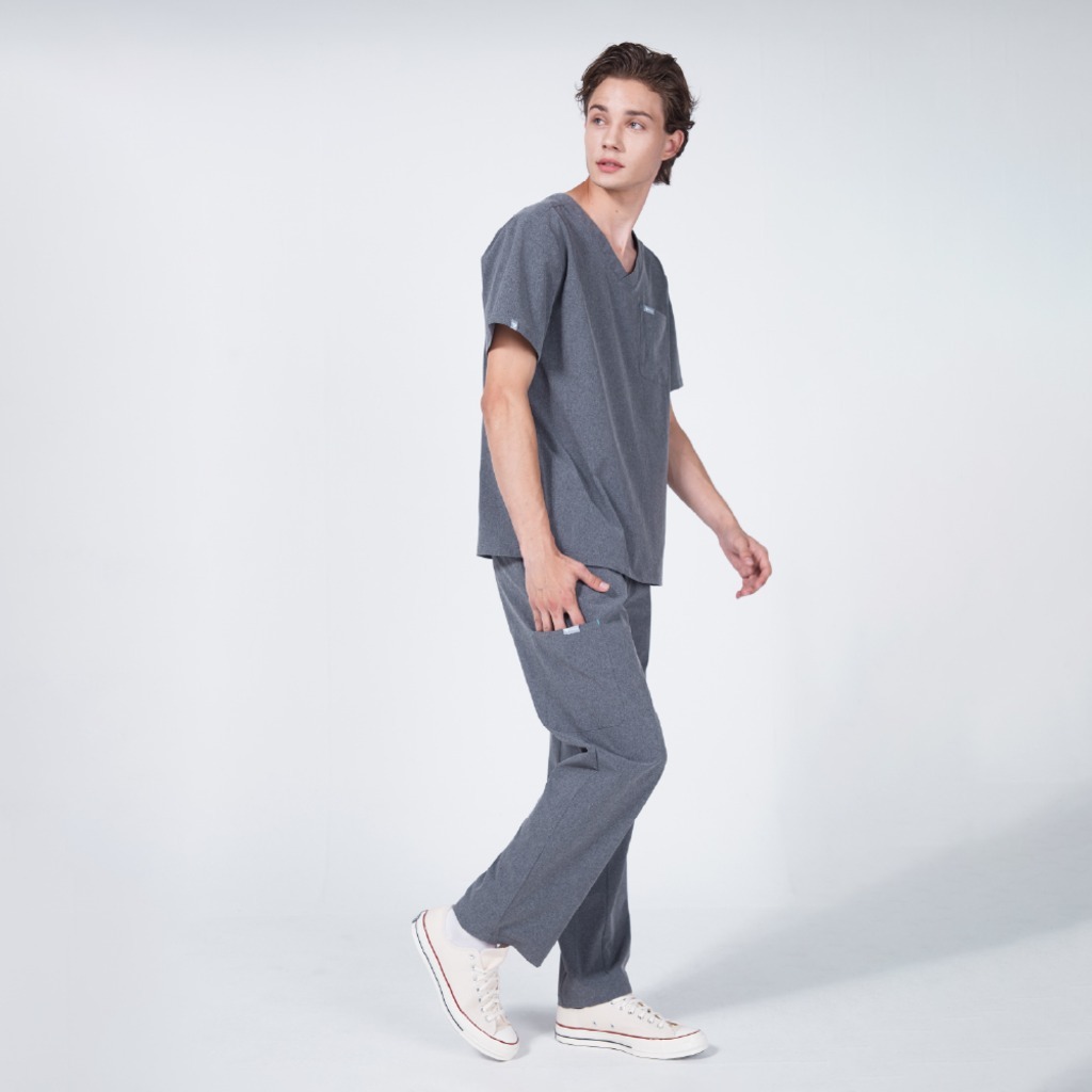 ATVLO BASIC Mason / Cool Stretch Scrub Pants - GREY