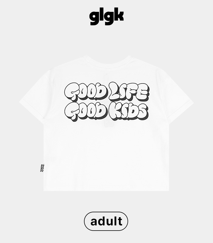 glgk 어덜트 젤리 로고 티셔츠