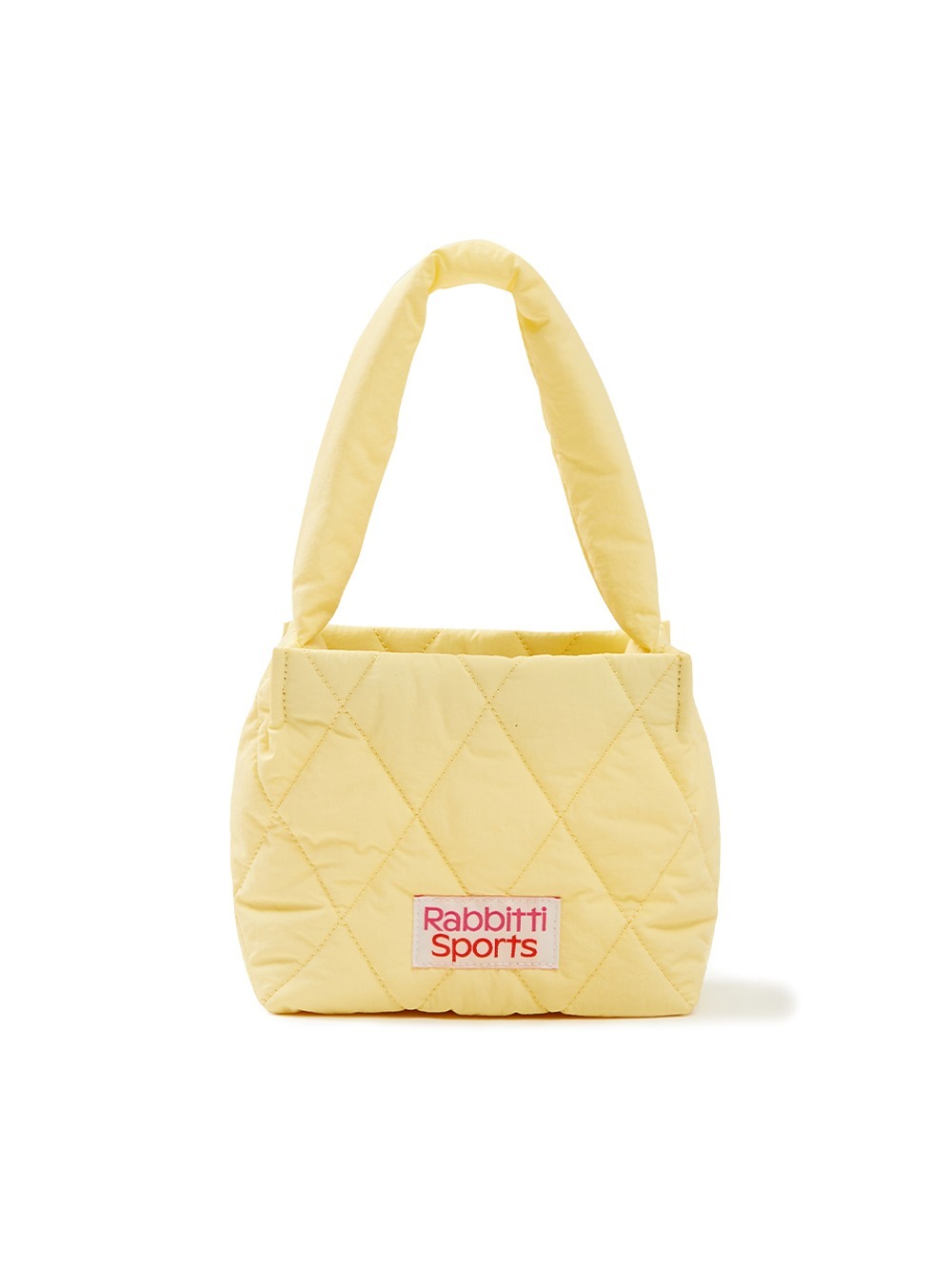 RB Nylon Quilting Tote Bag Butter