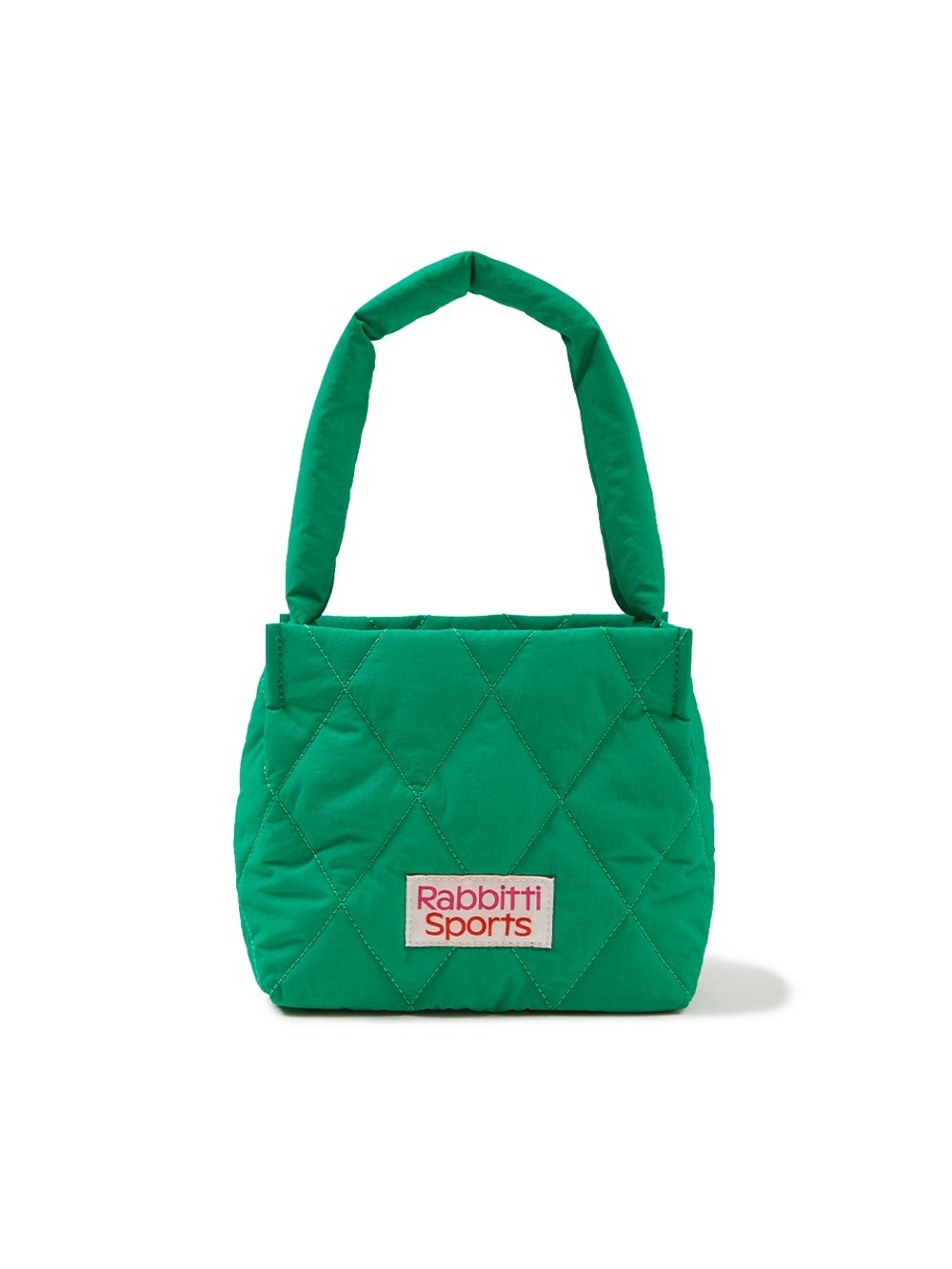 RB Nylon Quilting Tote Bag Sea Green