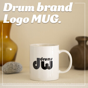 DW 드럼 로고 머그컵 / DW DRUM MUG CUP