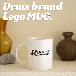 드럼 로고 머그컵 로져스  / ROGERS DRUM MUG CUP