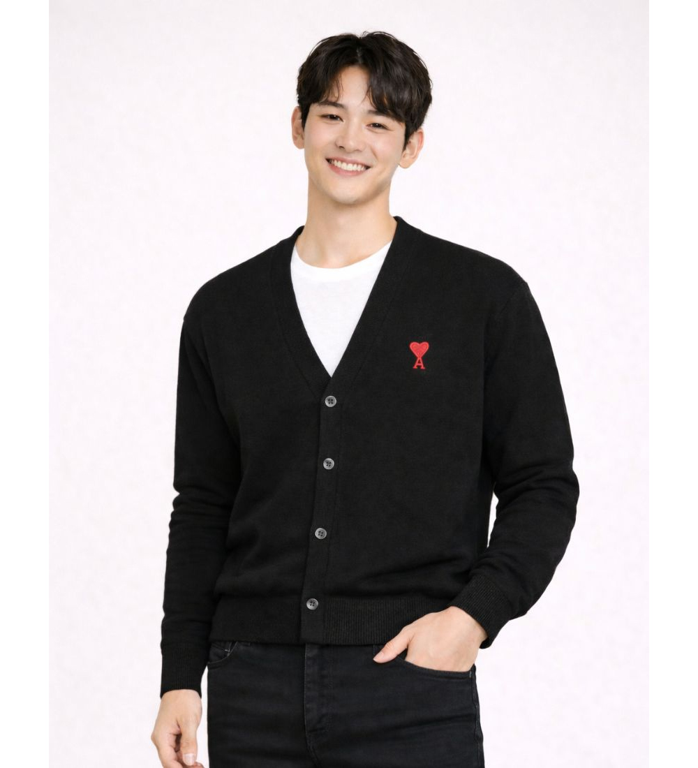 카디건 모델 착용 이미지-S1L6