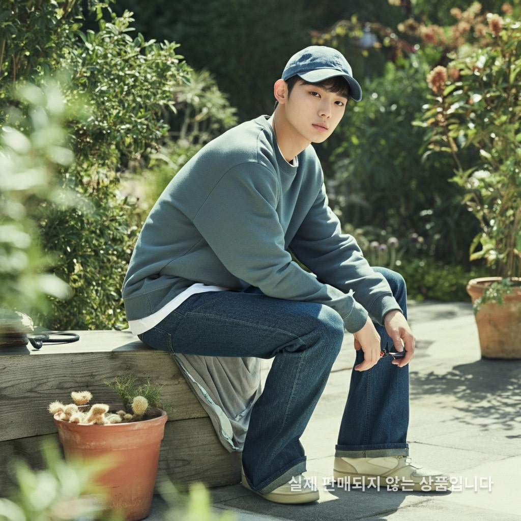 루체른 빈티지 데님 팬츠