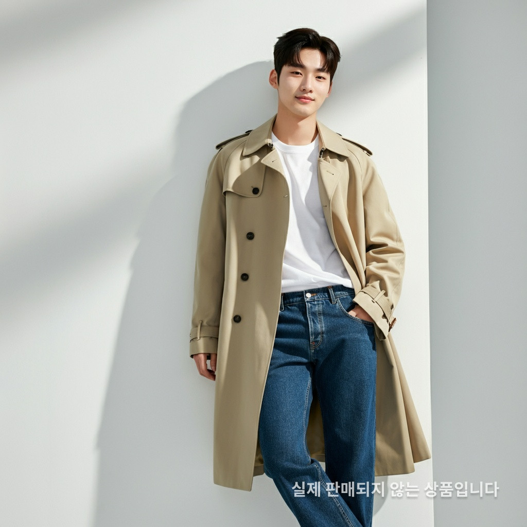 벨로디움 클래식 베이지 트렌치코트