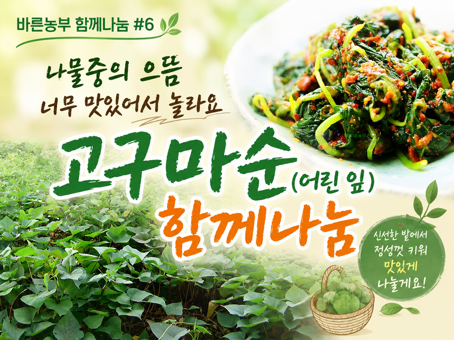 고구마순 200g