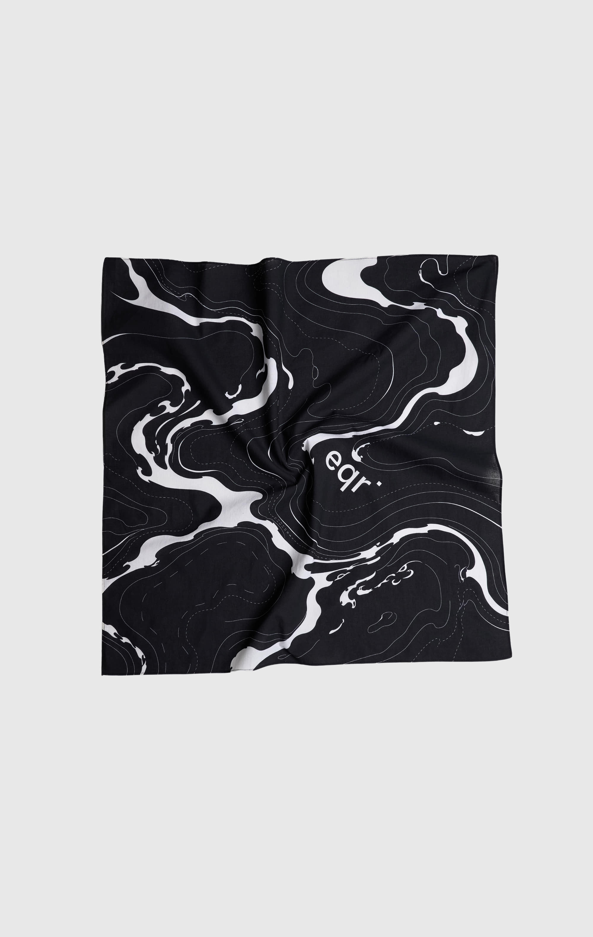 Motion Oversized Bandana - Black