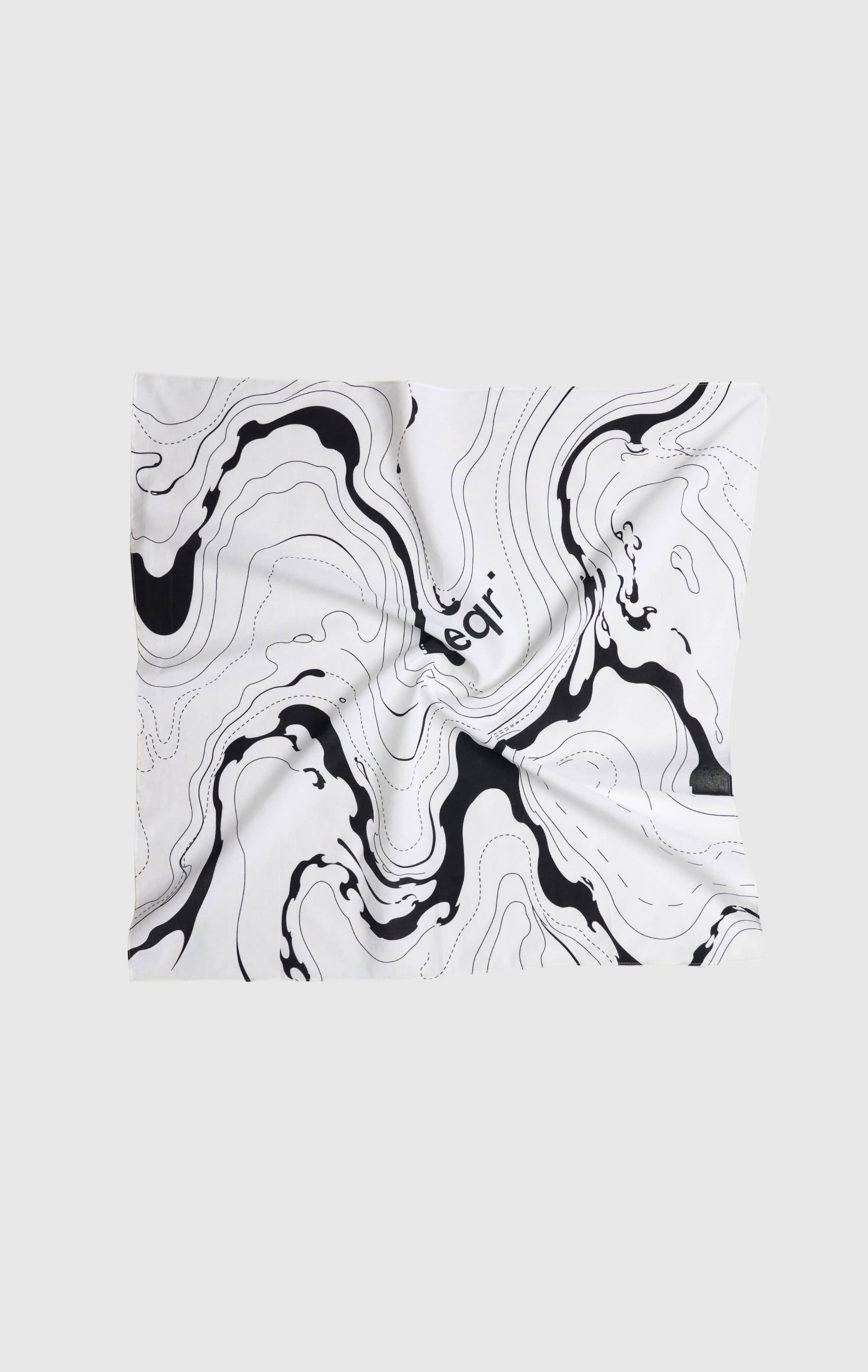 Motion Oversized Bandana - White