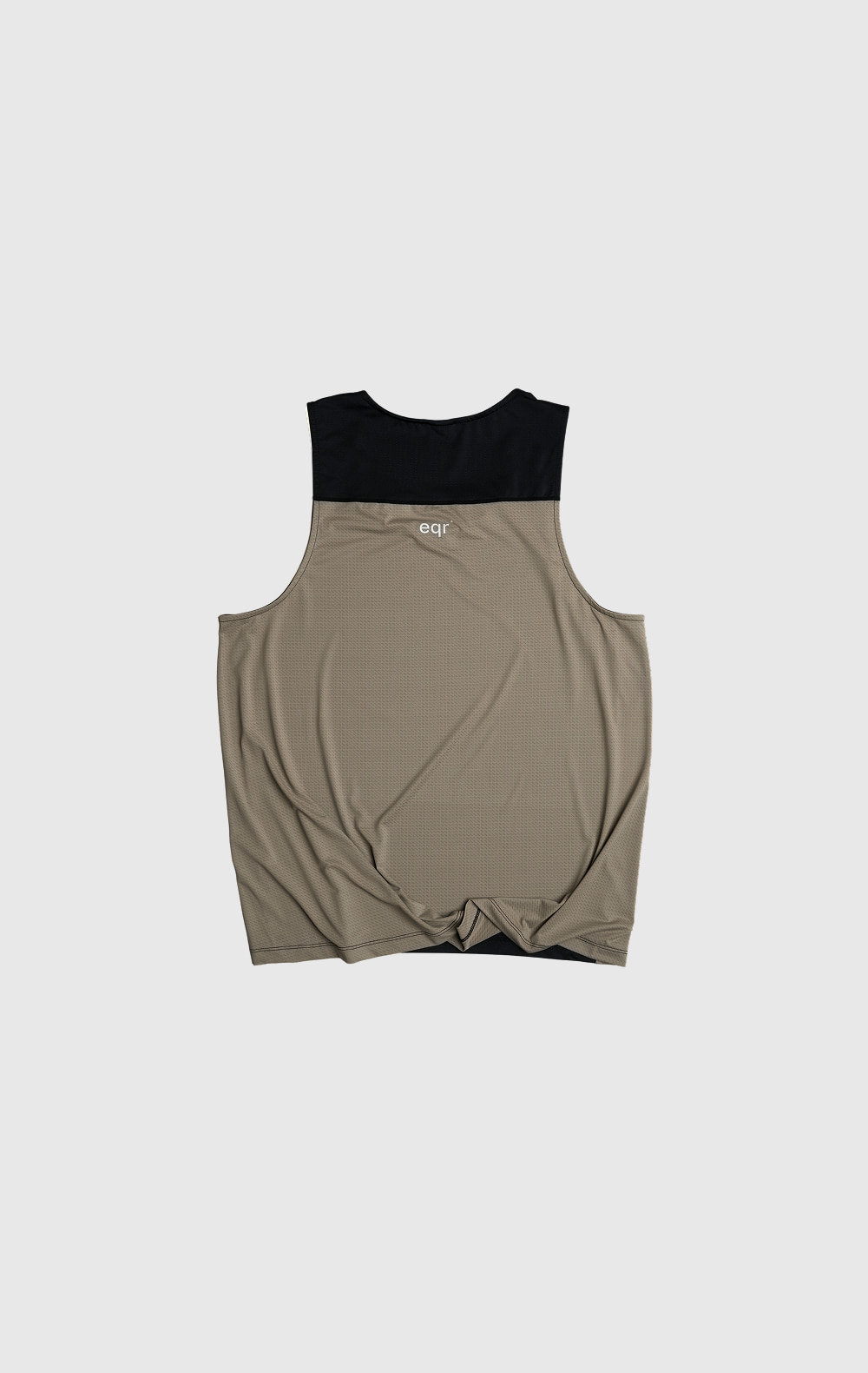 Scotch Eyelet Singlet Black Khaki 3