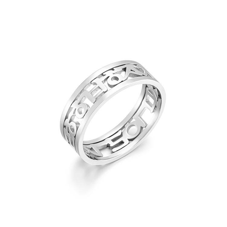 Triple line Han ring(Triple line Hangul Ring)