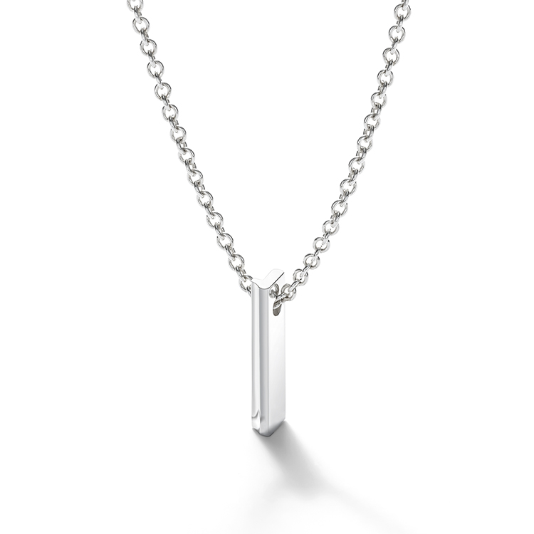 Number small Pendant 1 piece Necklace (Number choice)