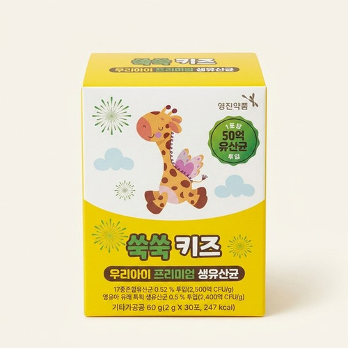 쑥쑥키즈 우리아이 프리미엄 생유산균 60g