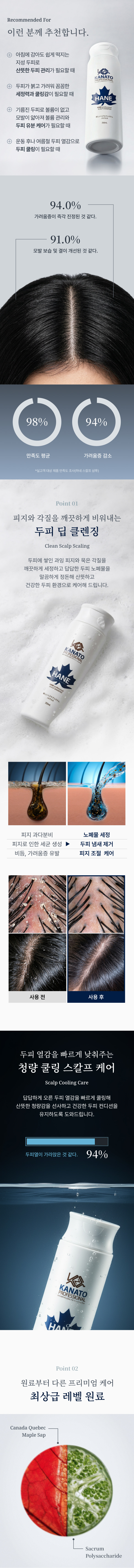 하네 스칼프 샴푸 100ml 2
