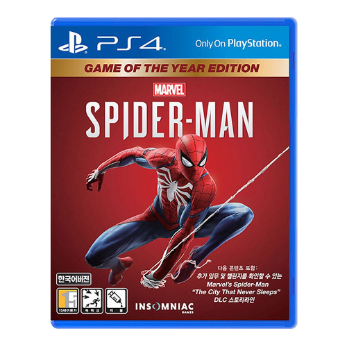 Marvel&#039;s Spider-Man: Game of the Year Edition PlayStation 4 (KR/ENG)