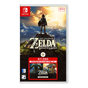 The Legend of Zelda Breath of the Wild &amp; Expansion Pass Bundle Nintendo Switch (KR/ENG)